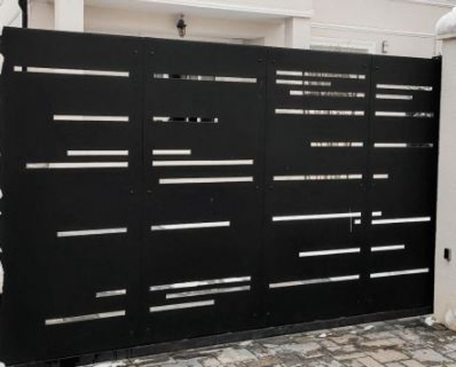 Pagar Minimalis Modern Laser Cutting 1